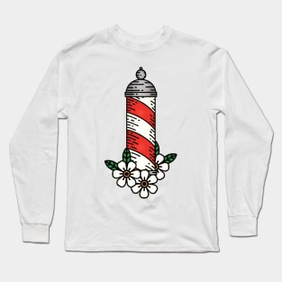 Barbers Pole Long Sleeve T-Shirt